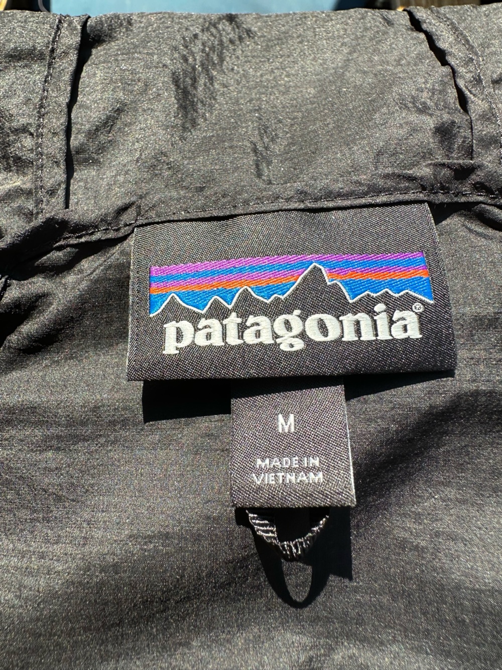 Patagonia Houdini Jacket Men’s Medium Hooded  Wind/Water Resistant Packable - Picture 4 of 4